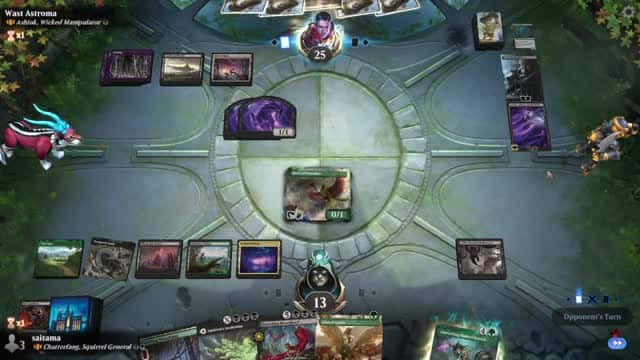 Watch MTG Arena Video Replay - Chatterfang, Squirrel General by saitama VS Ashiok, Wicked Manipulator by Wast Astroma - Historic Brawl