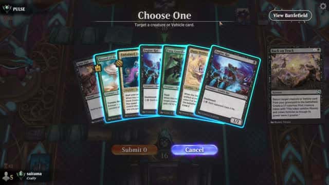 Watch MTG Arena Video Replay - Abzan Midrange by saitama VS Simic Aggro by PULSE - Premier Draft Ranked