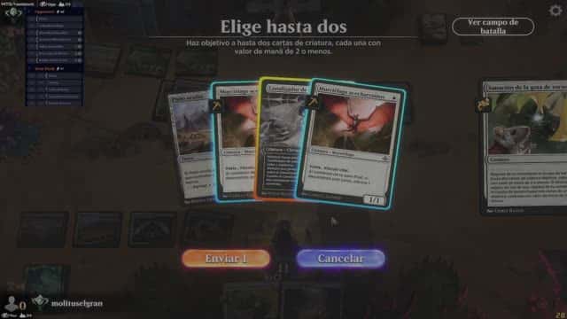 Watch MTG Arena Video Replay - Orzhov Aggro by molituselgran VS Selesnya Aggro by Zandarlari - Standard Ranked