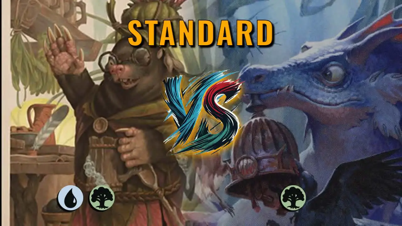 Watch MTG Arena Standard Video - Simic Midrange by Warped Concept VS Mono Green Aggro by Quehra - 50ec95