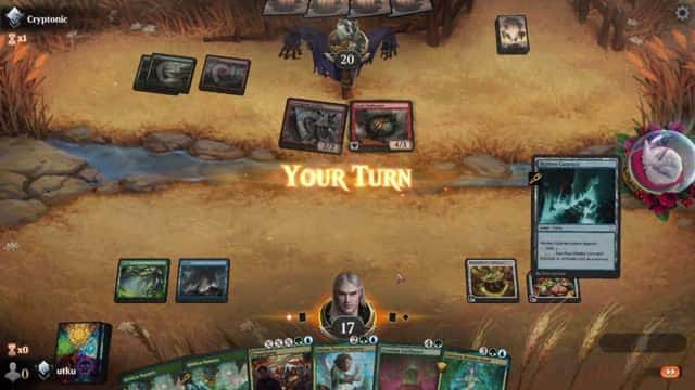 Watch MTG Arena Video Replay - Simic Midrange by utku VS Gruul Midrange by Cryptonic - Standard Ranked