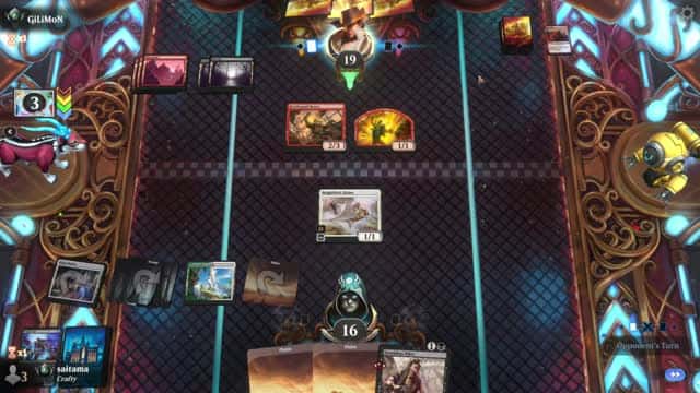 Watch MTG Arena Video Replay - Abzan Aggro by saitama VS Rakdos Midrange by GiLiMoN - Premier Draft Ranked