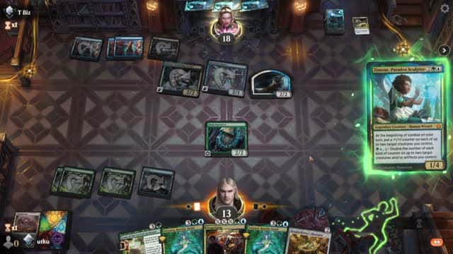 Watch MTG Arena Video Replay - Simic Midrange by utku VS Dimir Midrange by T Biz - Standard Ranked