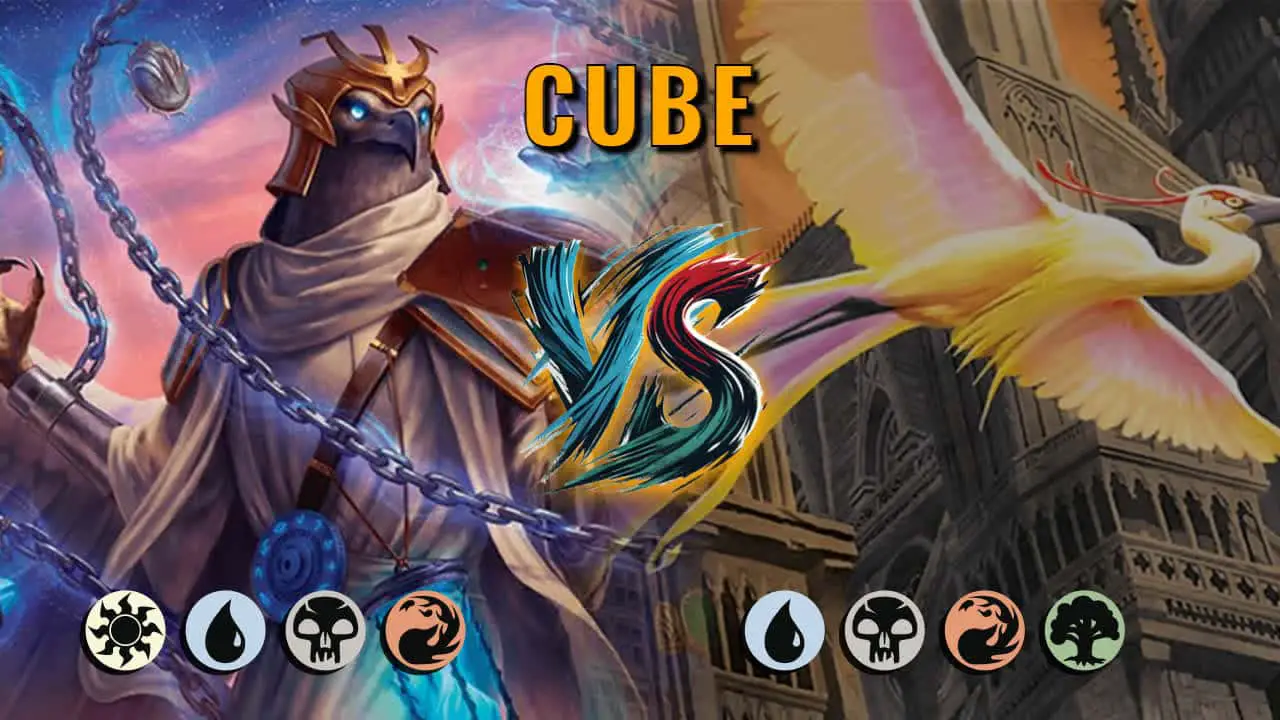 Watch MTG Arena Cube Video - WUBR Midrange by saitama VS UBRG Midrange by mckenna - 41e949