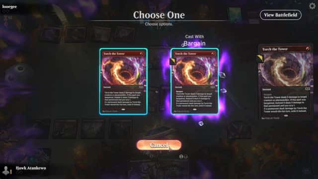 Watch MTG Arena Video Replay - Rakdos Midrange by Hawk Atankewo VS Izzet Aggro by looegee - Explorer Metagame Challenge