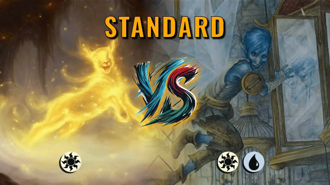 Watch MTG Arena Standard Video - Mono White Midrange by ToneLoc1899 VS Azorius Midrange by bankai - e9c13d