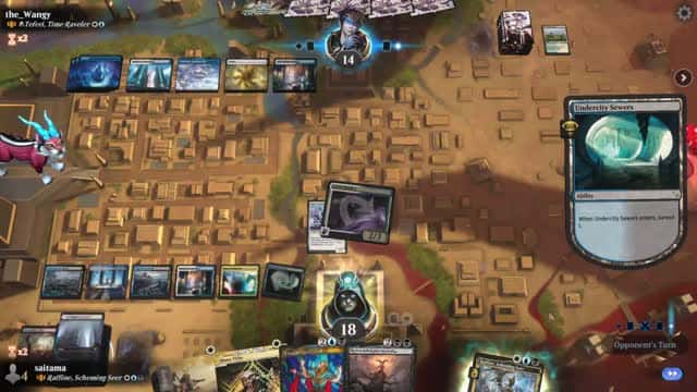 Watch MTG Arena Video Replay - Raffine, Scheming Seer by saitama VS A-Teferi, Time Raveler by the_Wangy - Historic Brawl