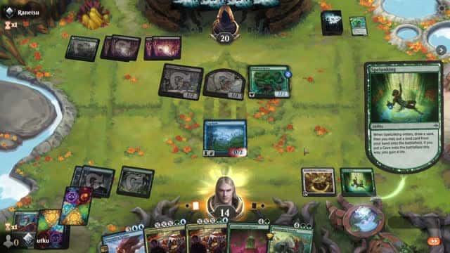 Watch MTG Arena Video Replay - Simic Midrange by utku VS Golgari Midrange by Ranetsu - Standard Ranked