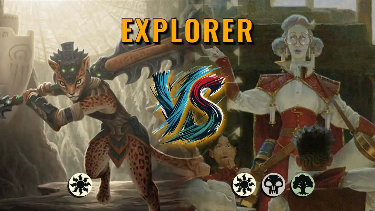 Watch MTG Arena Explorer Video - Mono White Aggro by Khat VS Abzan Midrange by Lumbermancer - a5e99c