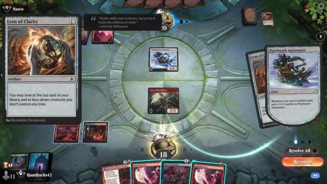 Watch MTG Arena Video Replay - Rakdos Midrange by HamHocks42 VS Mono Red Aggro by Nawo - Explorer Ranked