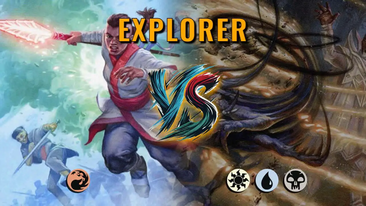 Watch MTG Arena Explorer Video - Mono Red Aggro by Khat VS Esper Control by el_yerrid - cf6f1b