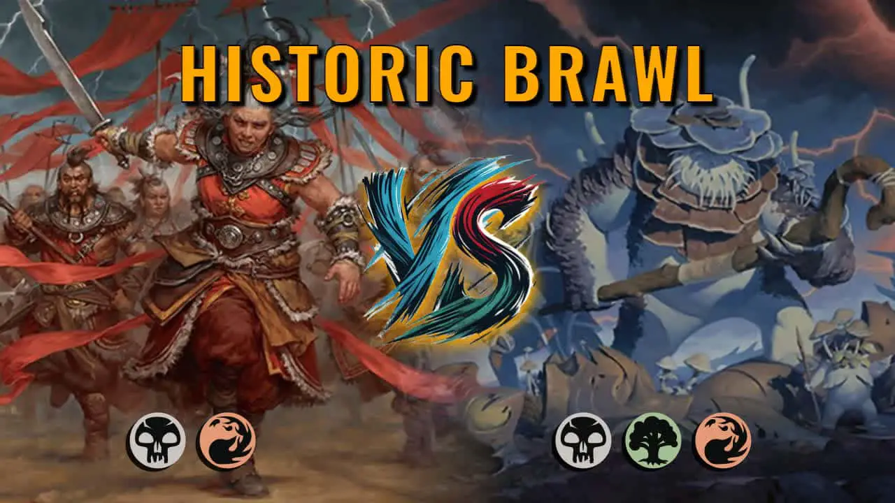 Watch MTG Arena Historic Brawl Video - Alesha, Who Laughs at Fate by saitama VS Slimefoot and Squee by Asepth - 9483f4