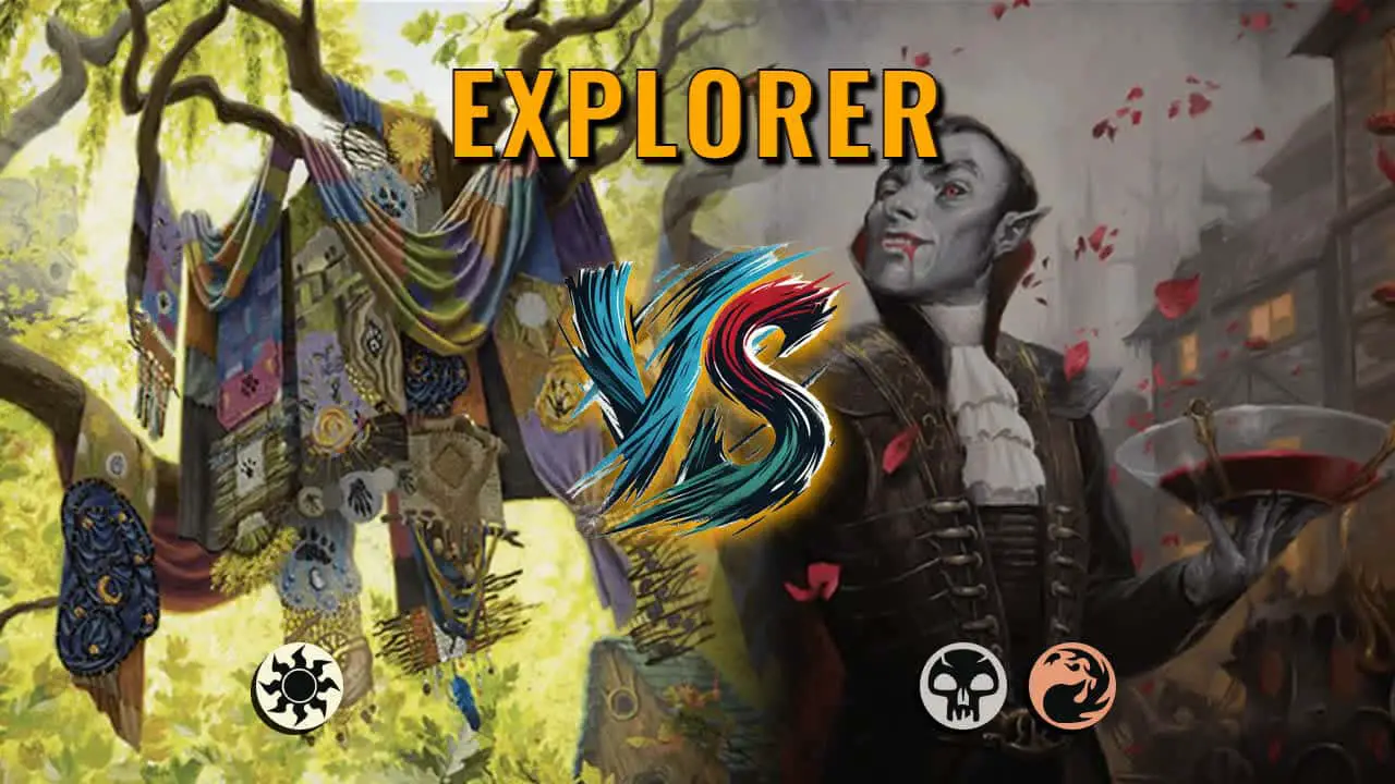 Watch MTG Arena Explorer Video - Mono White Midrange by Khat VS Rakdos Midrange by JSwift - 001015