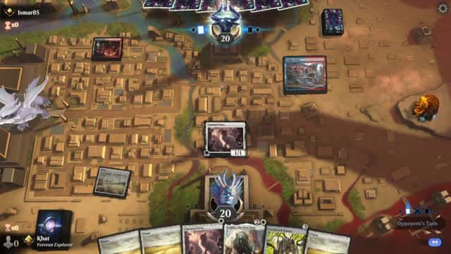 Watch MTG Arena Video Replay - Mono White Aggro by Khat VS Grixis Midrange by Ismar85 - Explorer Ranked