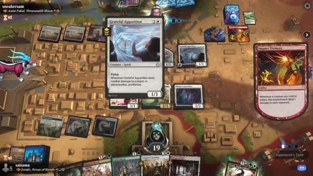 Watch MTG Arena Video Replay - Jetmir, Nexus of Revels by saitama VS Anim Pakal, Thousandth Moon by sneakersam - Historic Brawl