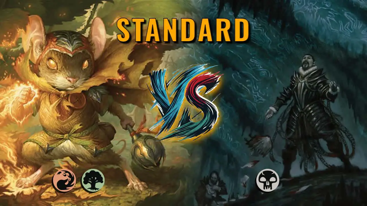 Watch MTG Arena Standard Video - Gruul Aggro by CunicoliGoblin VS Mono Black Control by Wander Tiriaco - a33836