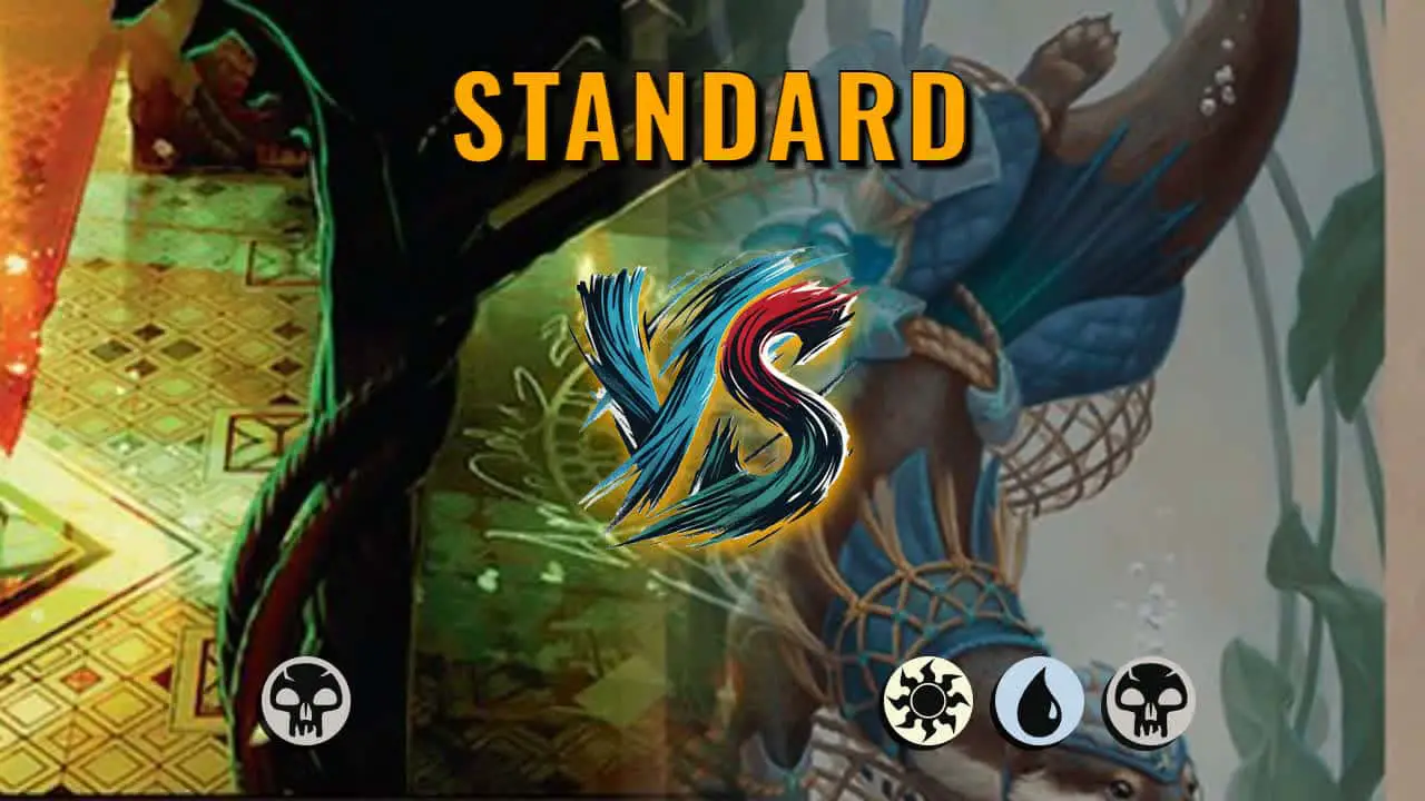 Watch MTG Arena Standard Video - Mono Black Midrange by Numbskull VS Esper Aggro by toaster - f5ba89