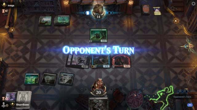 Watch MTG Arena Video Replay - Dimir Aggro by Shurrikane VS Golgari Midrange by tenga - Standard Ranked