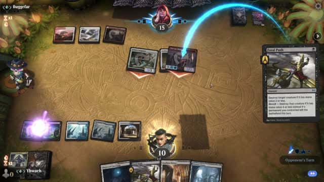 Watch MTG Arena Video Replay - Esper Midrange by Yhwach VS Boros Aggro by Buggefar - Explorer Traditional Ranked