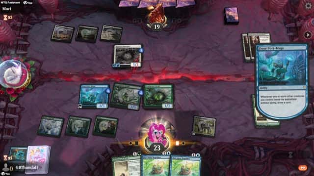 Watch MTG Arena Video Replay - Simic Aggro by GBThundaII VS Orzhov Aggro by Mori - Standard Play