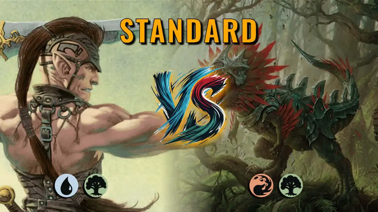 Watch MTG Arena Standard Video - Simic Midrange by ToneLoc1899 VS Gruul Midrange by Yandorf - 291b32