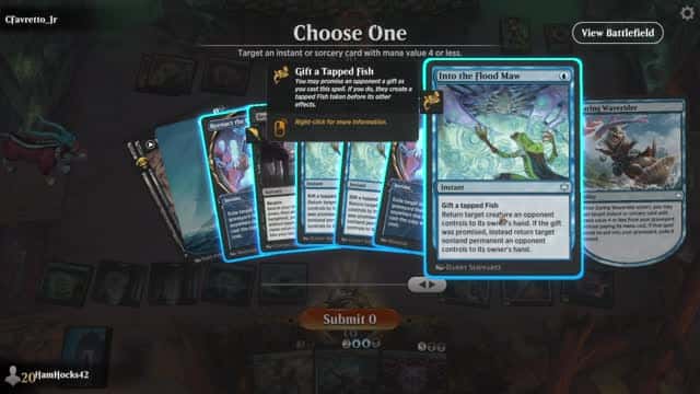 Watch MTG Arena Video Replay - Dimir Midrange by HamHocks42 VS Gruul Midrange by CFavretto_Jr - Standard Challenge Match