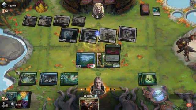 Watch MTG Arena Video Replay - Simic Midrange by utku VS Orzhov Midrange by roguen - Standard Ranked