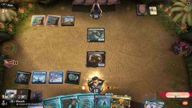 Watch MTG Arena Video Replay - Dimir Midrange by Yhwach VS Azorius Midrange by Pisio - Timeless Ranked