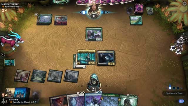 Watch MTG Arena Video Replay - Lagrella, the Magpie by saitama VS Mythweaver Poq by MonsterHunter - Historic Brawl