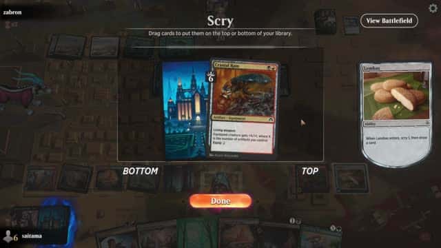 Watch MTG Arena Video Replay - Jund Midrange by saitama VS Selesnya Midrange by zabron - MWM Historic Pauper