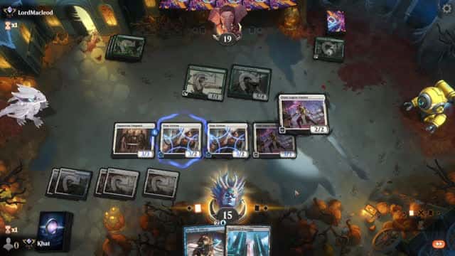 Watch MTG Arena Video Replay - Azorius Aggro by Khat VS Mono Green Aggro by LordMacleod - Explorer Ranked