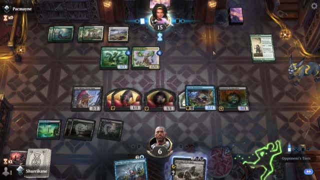 Watch MTG Arena Video Replay - Dimir Midrange by Shurrikane VS Abzan Aggro by Pacmayne - Standard Ranked