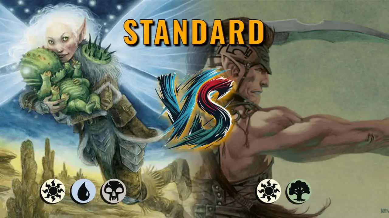 Watch MTG Arena Standard Video - Esper Aggro by Yhwach VS Selesnya Midrange by ninja m - 68cf7b