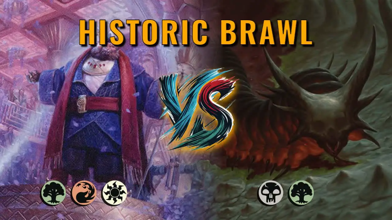 Watch MTG Arena Historic Brawl Video - Jetmir, Nexus of Revels by saitama VS Grist, Voracious Larva by E_Rainz - cde32e