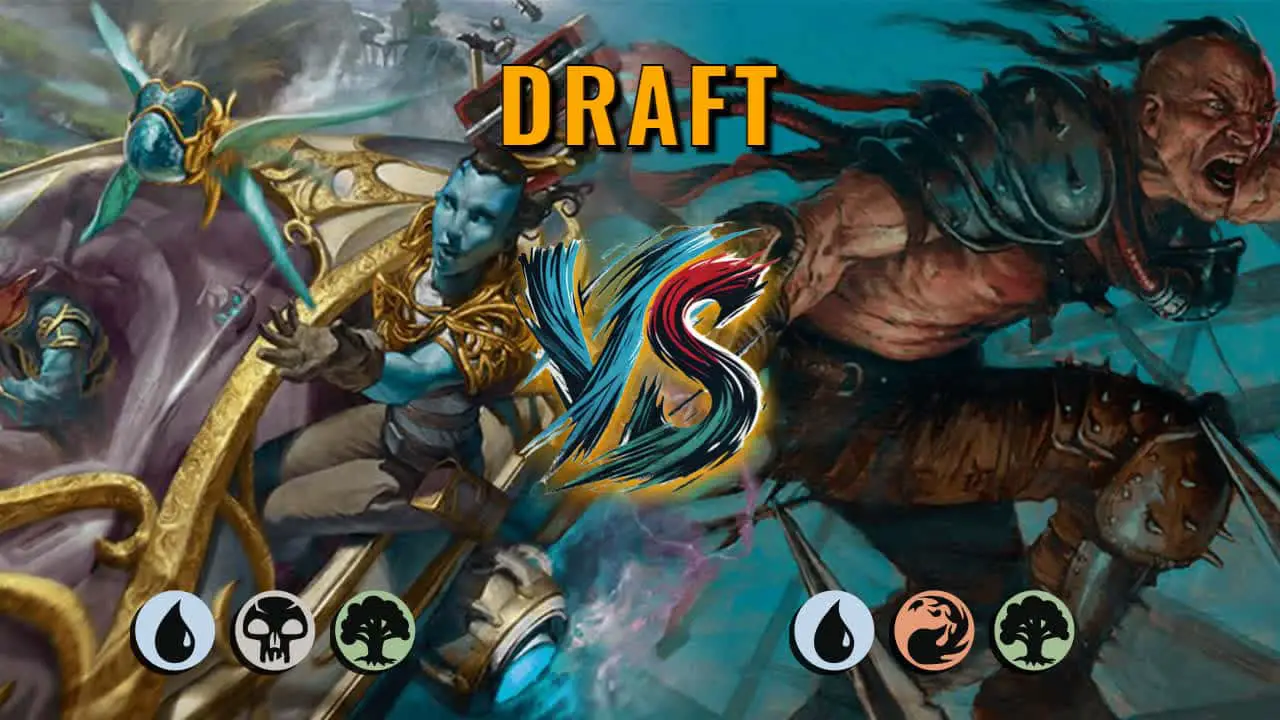 Watch MTG Arena Draft Video - Sultai Midrange by saitama VS Temur Midrange by greedybit - 8c0c04