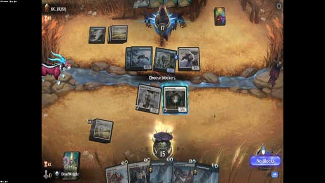 Watch MTG Arena Video Replay - Azorius Midrange by DeadWeight VS Azorius Aggro by DC_FR3SH - Premier Draft Ranked