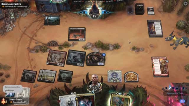 Watch MTG Arena Video Replay - Tom Bombadil by Shurrikane VS Lurrus of the Dream-Den by BananasaurusRex - Historic Brawl Challenge Match