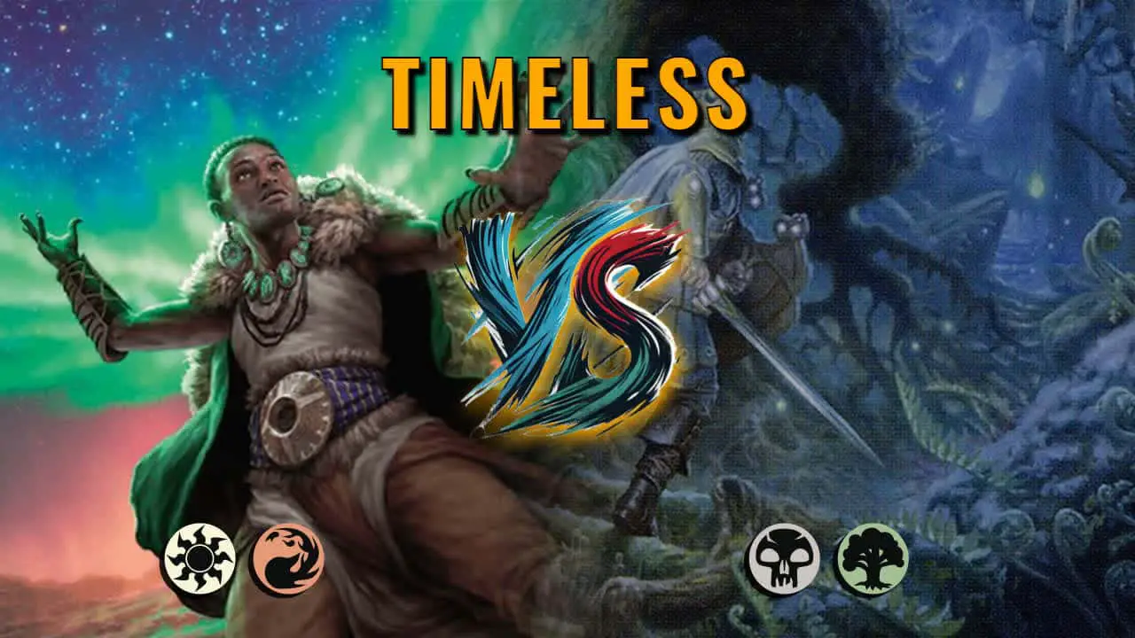 Watch MTG Arena Timeless Video - Boros Aggro by Hawk Atankewo VS Golgari Aggro by Polski - 7677c9