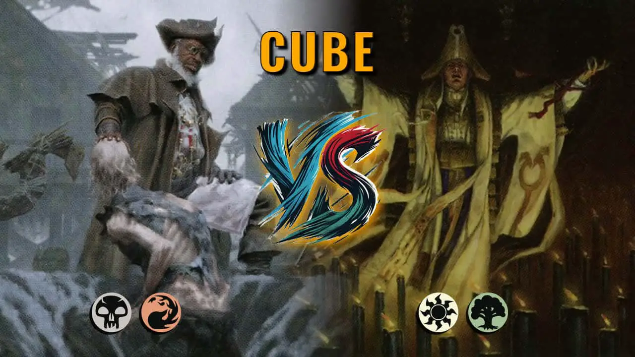 Watch MTG Arena Cube Video - Rakdos Midrange by Numbskull VS Selesnya Midrange by salamandermann - 0b2e67