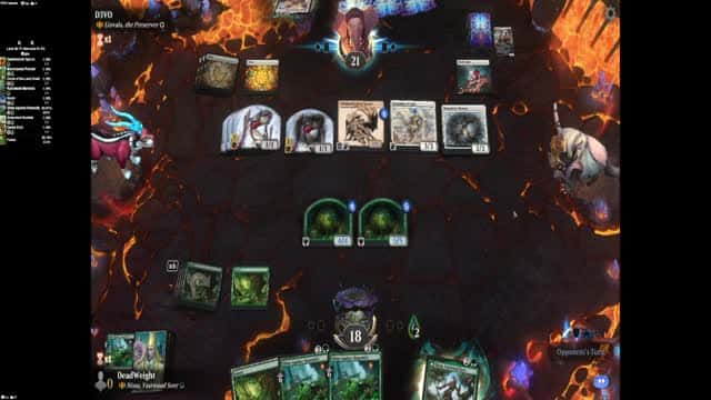 Watch MTG Arena Video Replay - Nissa, Vastwood Seer by DeadWeight VS Linvala, the Preserver by D3VO - MWM Brawl Builder