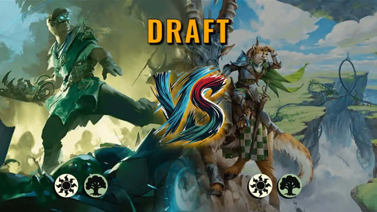 Watch MTG Arena Draft Video - Selesnya Aggro by saitama VS Selesnya Midrange by Phartbocks - e79fc6