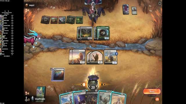 Watch MTG Arena Video Replay - Mardu Midrange by DeadWeight VS Gruul Aggro by mapxi - Premier Draft Ranked