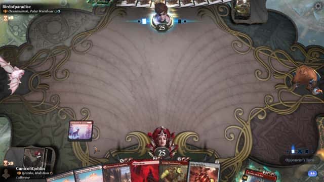 Watch MTG Arena Video Replay - Krenko, Mob Boss by CunicoliGoblin VS Oyaminartok, Polar Werebear by Birdofparadise - Historic Brawl