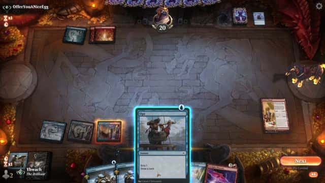 Watch MTG Arena Video Replay - Izzet Midrange by Yhwach VS Izzet Midrange by OfferYouANiceEgg - Explorer Traditional Ranked