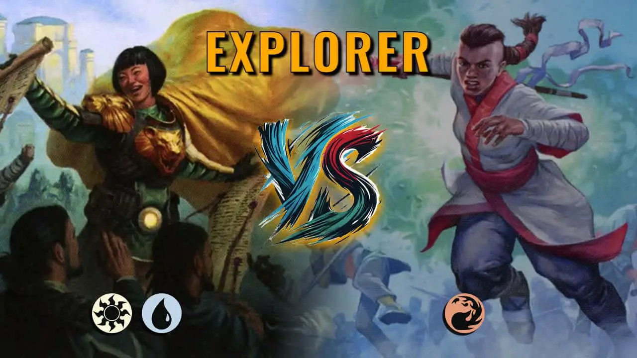 Watch MTG Arena Explorer Video - Azorius Aggro by Khat VS Mono Red Aggro by Topher - 31e408