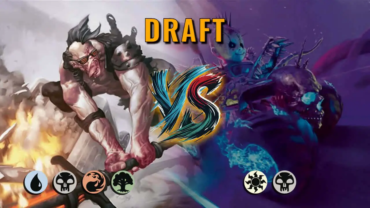 Watch MTG Arena Draft Video - UBRG Midrange by jerejv VS Orzhov Midrange by lamesnow - fff18f