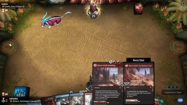 Watch MTG Arena Video Replay - Balmor, Battlemage Captain by saitama VS Giada, Font of Hope by supra - MWM Brawl Builder