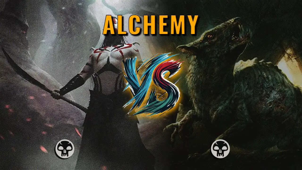 Watch MTG Arena Alchemy Video - Mono Black Aggro by HWizards VS Mono Black Aggro by yzbbf1 - 1e2932