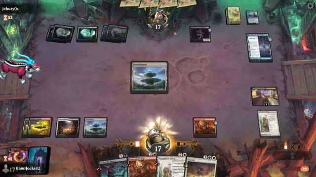 Watch MTG Arena Video Replay - Mardu Midrange by HamHocks42 VS Dimir Midrange by jehuty0s - Standard Play