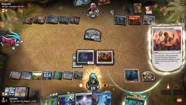 Watch MTG Arena Video Replay - Lagrella, the Magpie by saitama VS Ral, Crackling Wit by Migueloi - Historic Brawl